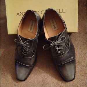 Antonio Cerrelli 6528 Grey Oxfords